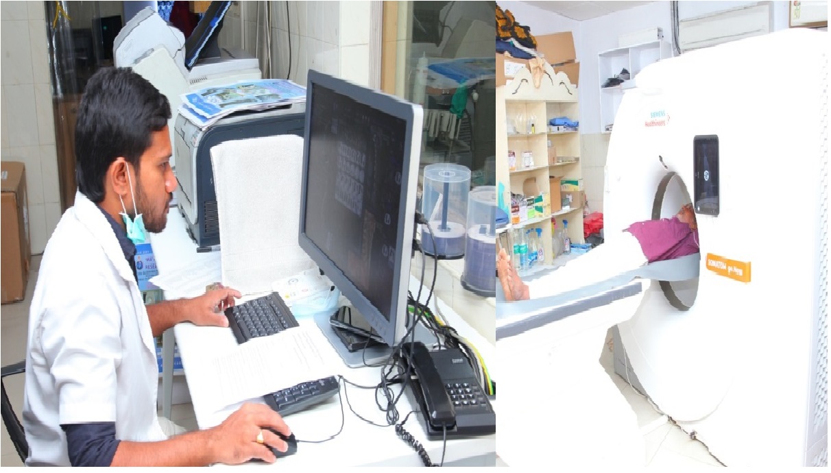 CT Technician doing Ultralow Radiation CT scan for 40 patients freely.